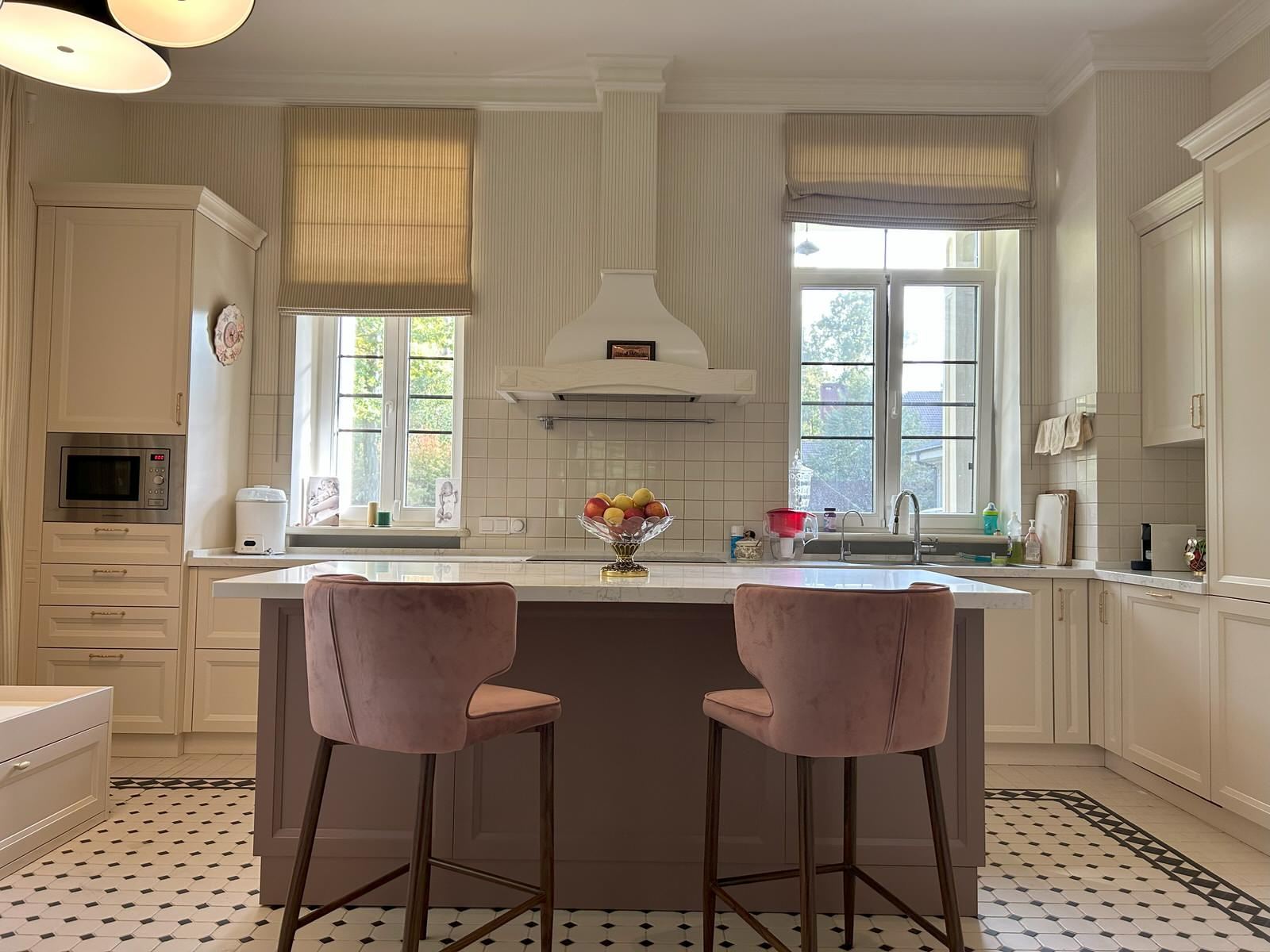 Замена мебели в загородном доме - Кухня