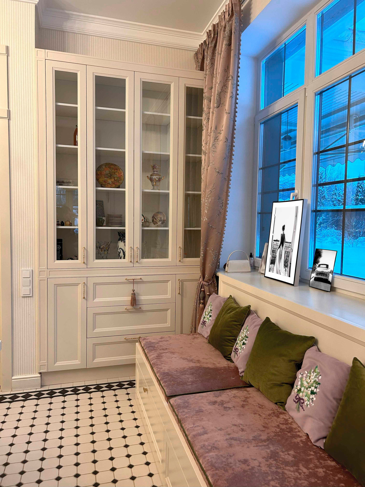 Замена мебели в загородном доме - Кухня