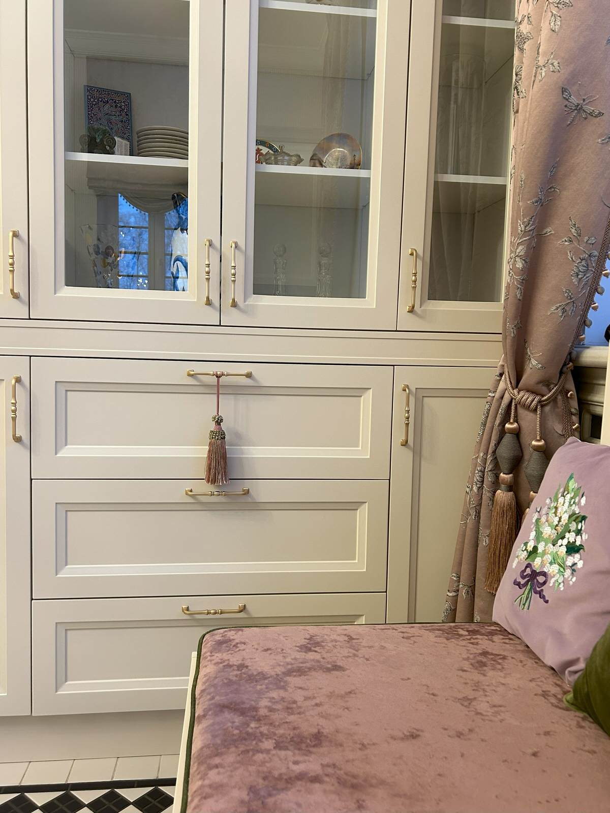 Замена мебели в загородном доме - Кухня