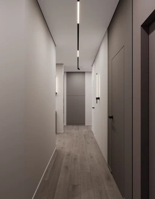 Дизайн проект 4-х комнатной квартиры 145 м2 для семейной пары с двумя детьми