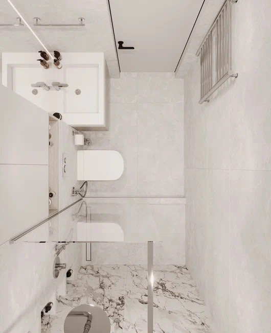 Дизайн проект 4-х комнатной квартиры 145 м2 для семейной пары с двумя детьми