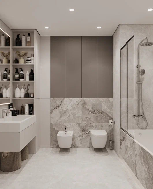 Дизайн проект 4-х комнатной квартиры 145 м2 для семейной пары с двумя детьми