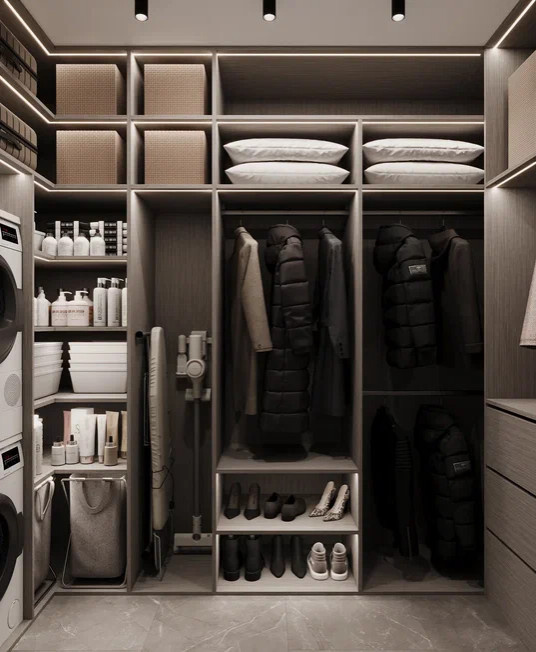 Дизайн проект 4-х комнатной квартиры 145 м2 для семейной пары с двумя детьми