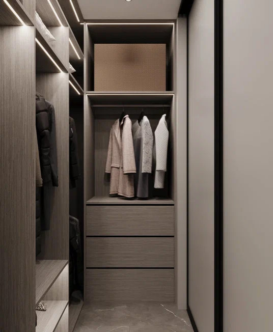 Дизайн проект 4-х комнатной квартиры 145 м2 для семейной пары с двумя детьми