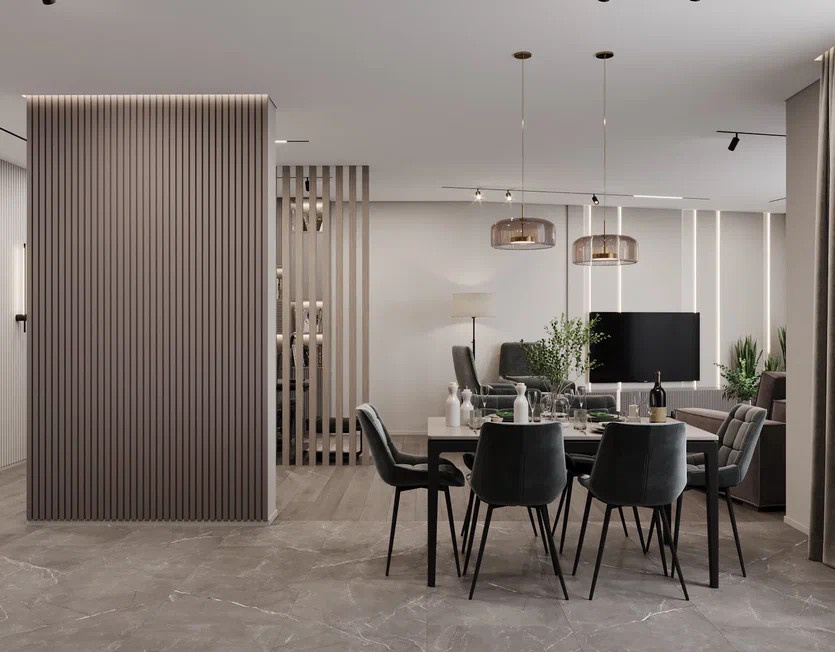 Дизайн проект 4-х комнатной квартиры 145 м2 для семейной пары с двумя детьми