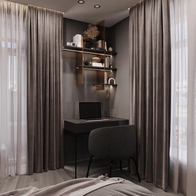 Дизайн проект 4-х комнатной квартиры 145 м2 для семейной пары с двумя детьми