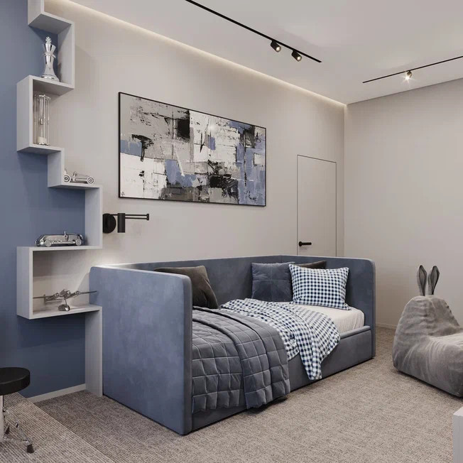 Дизайн проект 4-х комнатной квартиры 145 м2 для семейной пары с двумя детьми