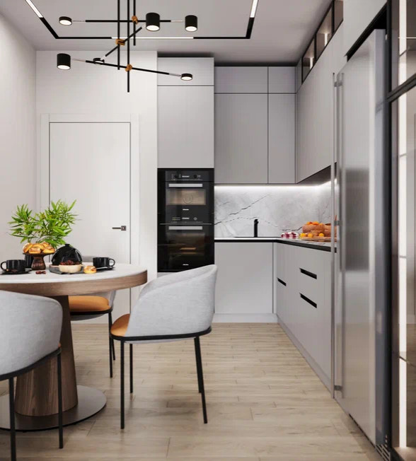 Ремонт квартиры (трехкомнатной) для семьи из трех человек