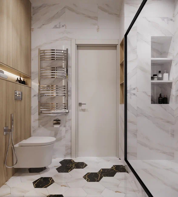 Ремонт квартиры (трехкомнатной) для семьи из трех человек