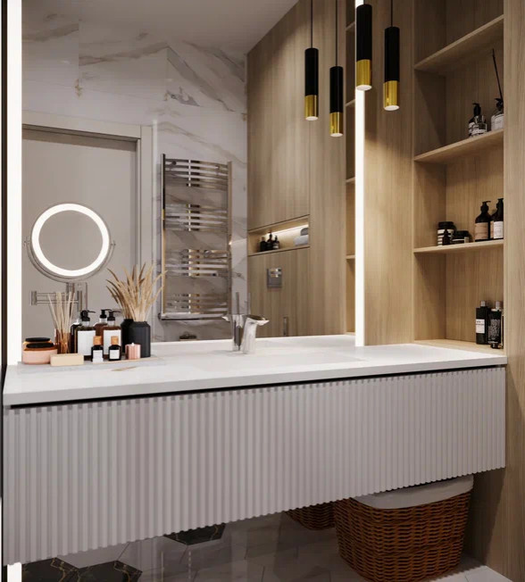 Ремонт квартиры (трехкомнатной) для семьи из трех человек