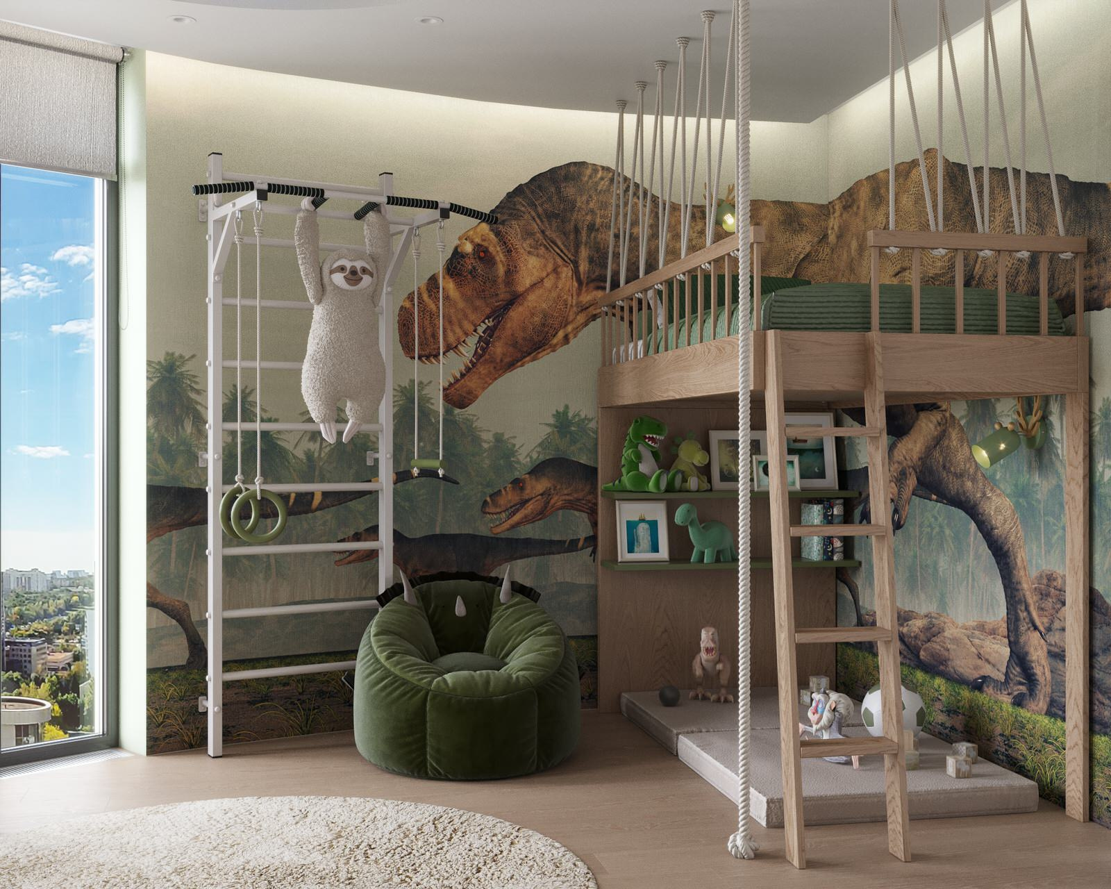 Стильный пентхаус для многодетной семьи