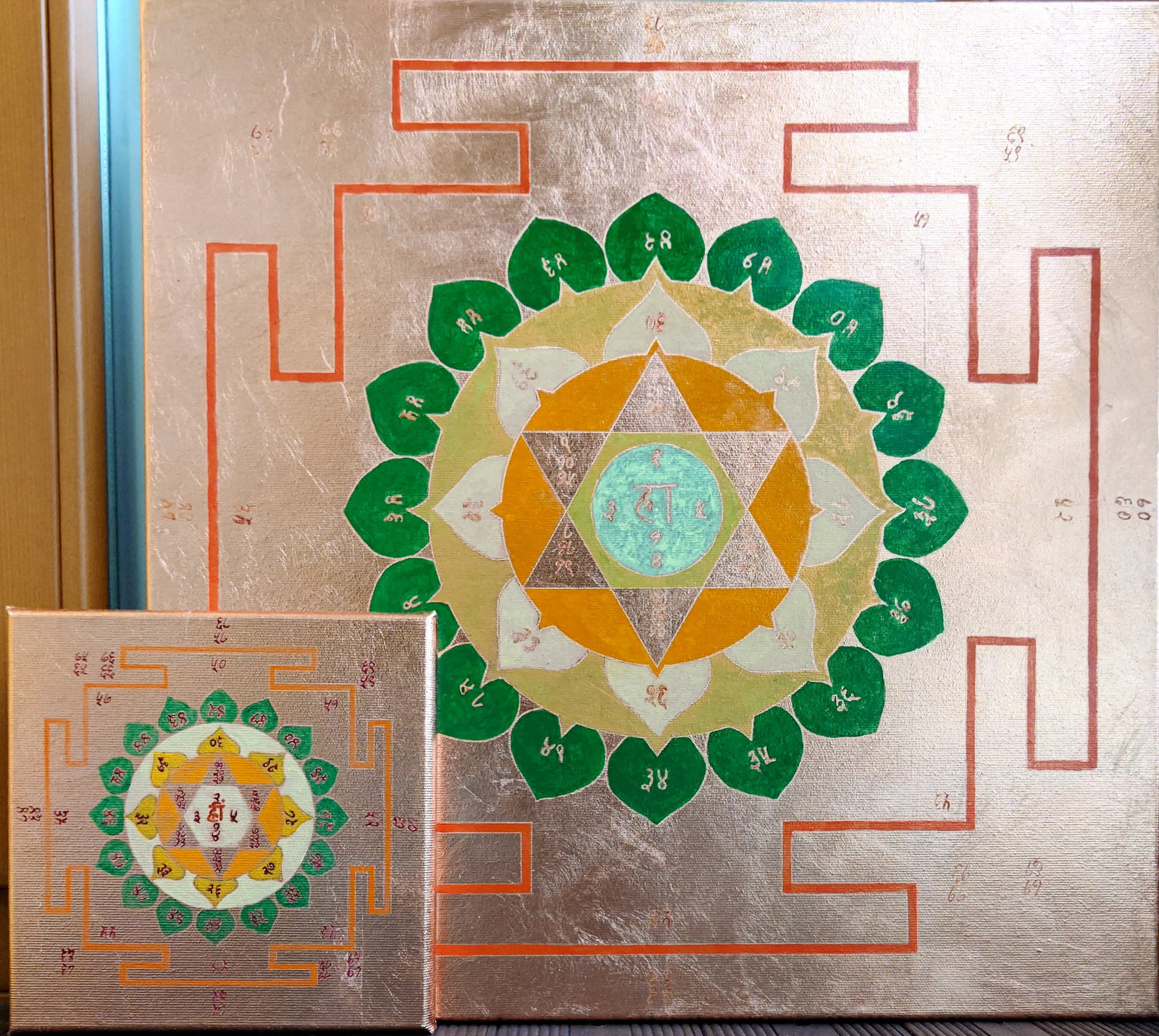 Изготовление персональной янтры для интерьера