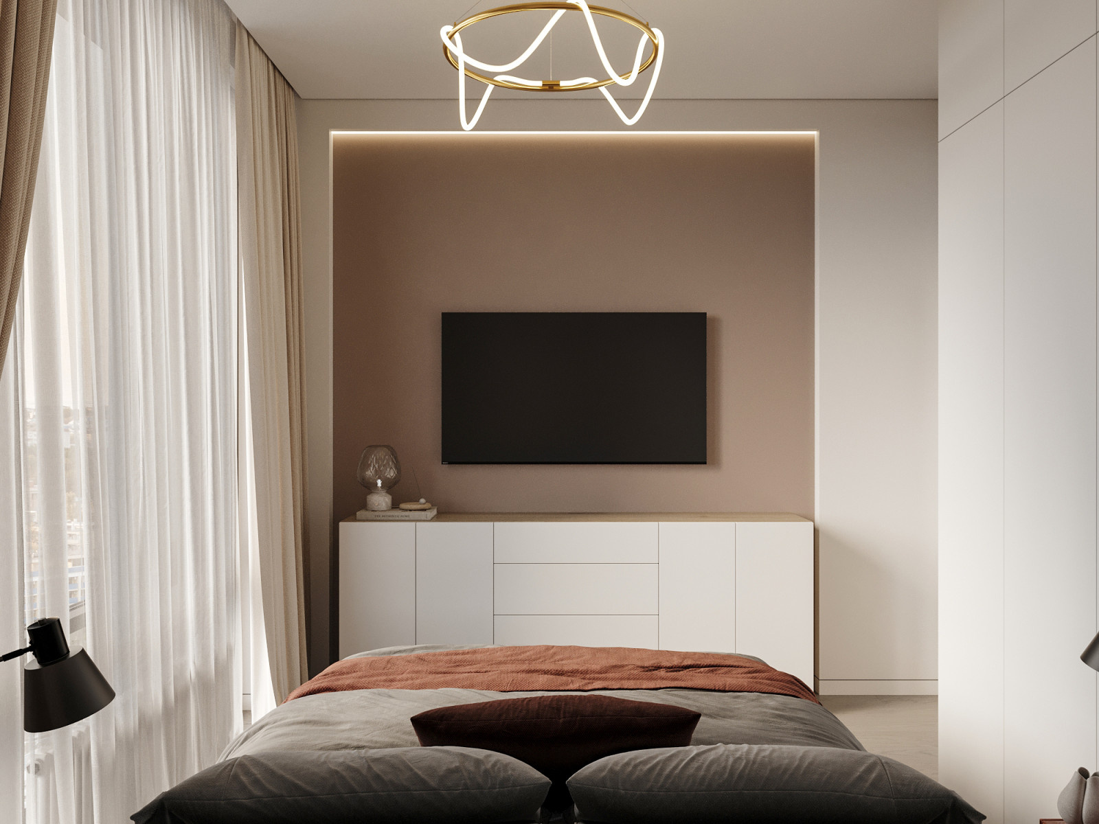 Из 60 м² выжали максимум комфорта. Всё для жизни в большом городе.