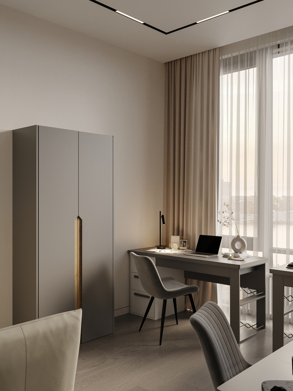 Из 60 м² выжали максимум комфорта. Всё для жизни в большом городе.