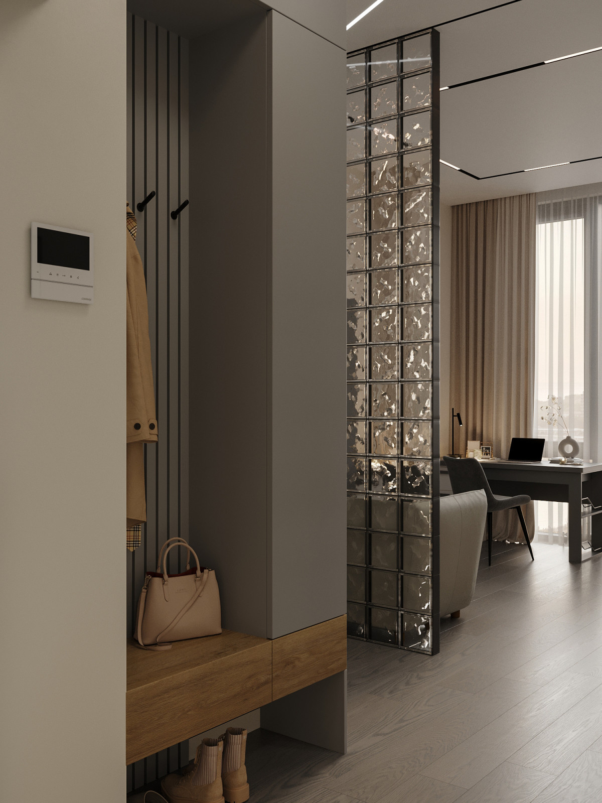 Из 60 м² выжали максимум комфорта. Всё для жизни в большом городе.