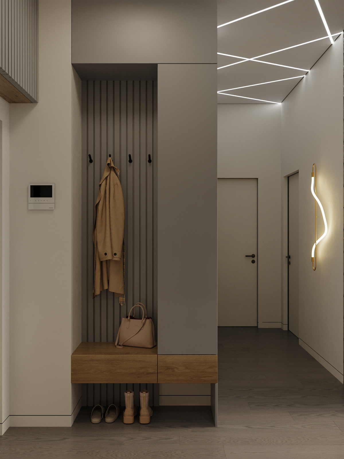 Из 60 м² выжали максимум комфорта. Всё для жизни в большом городе.