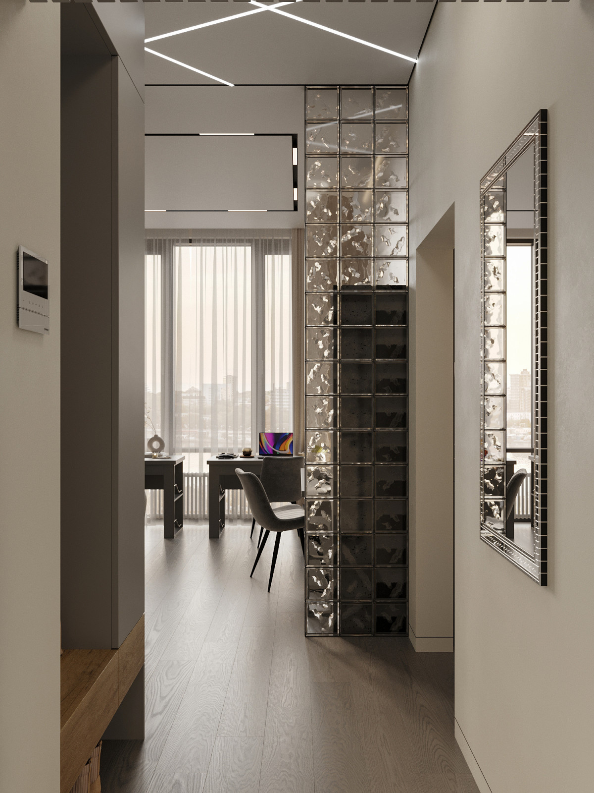 Из 60 м² выжали максимум комфорта. Всё для жизни в большом городе.