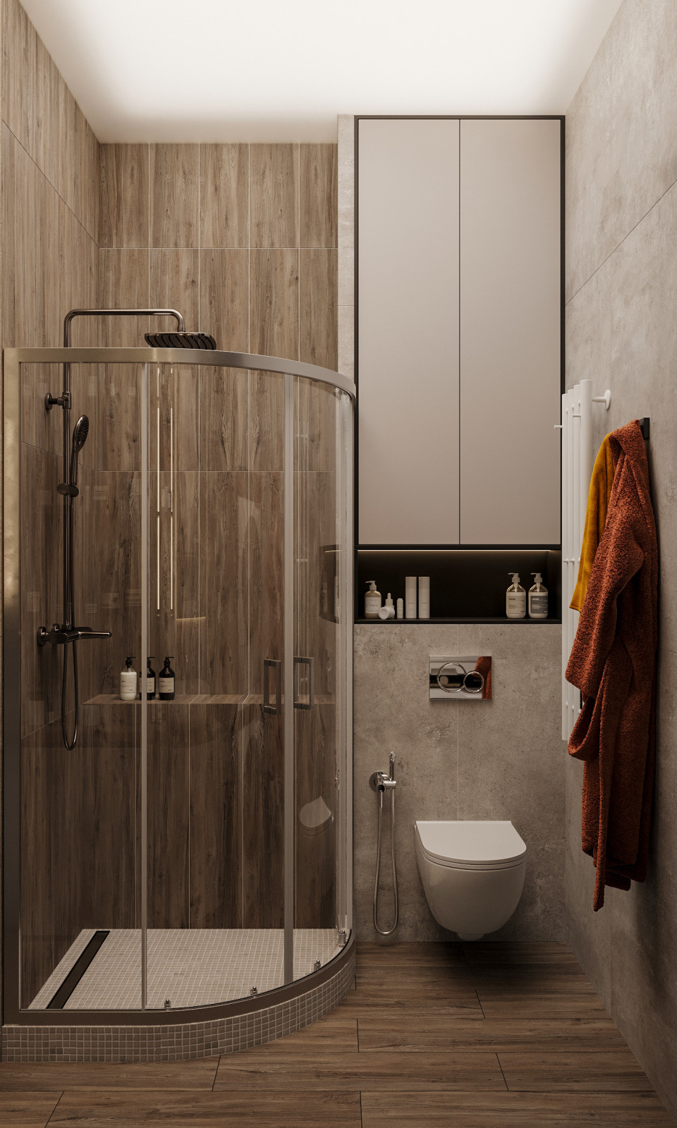 Из 60 м² выжали максимум комфорта. Всё для жизни в большом городе.