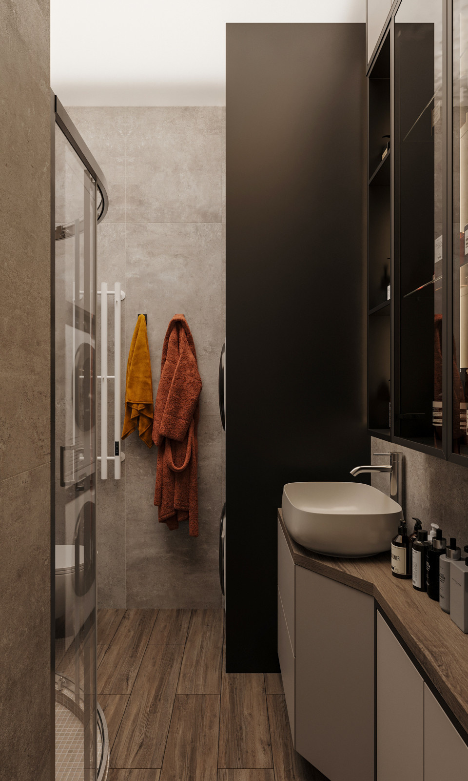 Из 60 м² выжали максимум комфорта. Всё для жизни в большом городе.