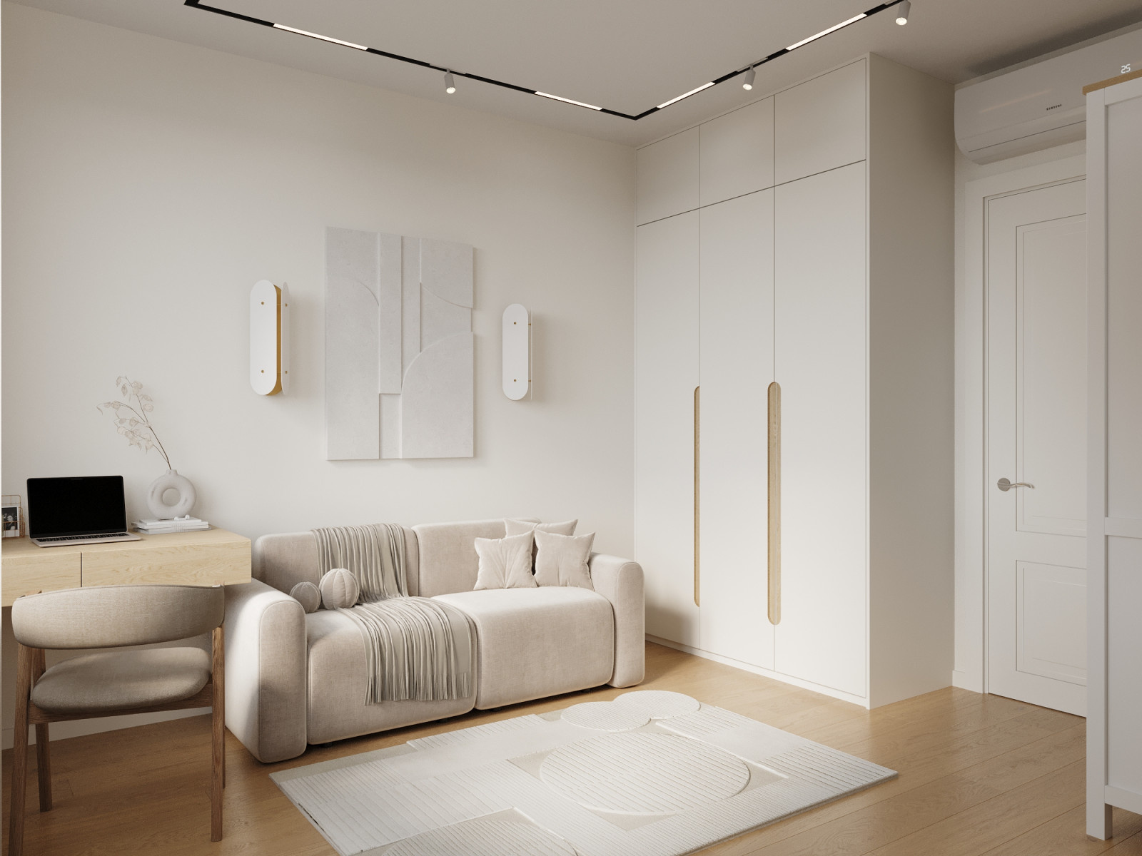 Современный интерьер с акцентом на уют: проект для ЖК «Vangarden»