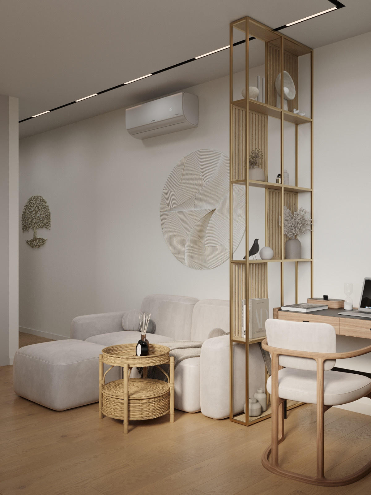 Современный интерьер с акцентом на уют: проект для ЖК «Vangarden»