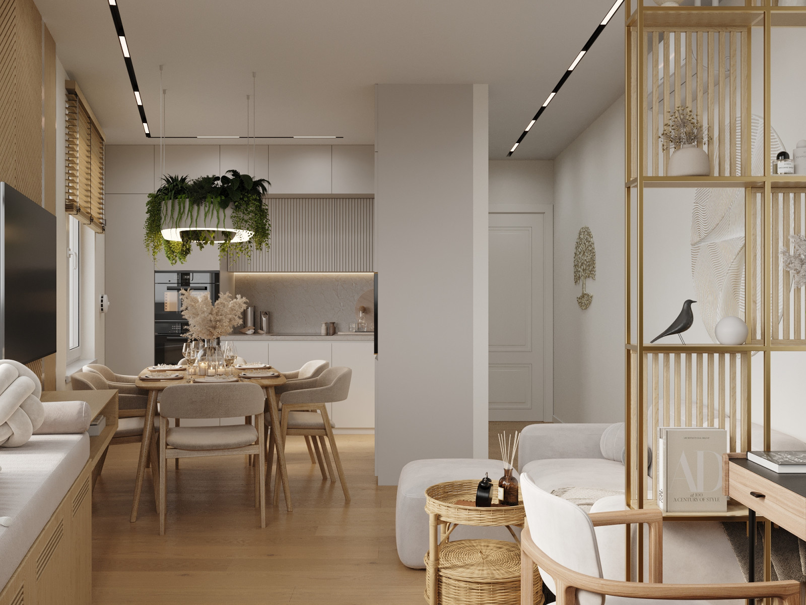 Современный интерьер с акцентом на уют: проект для ЖК «Vangarden»