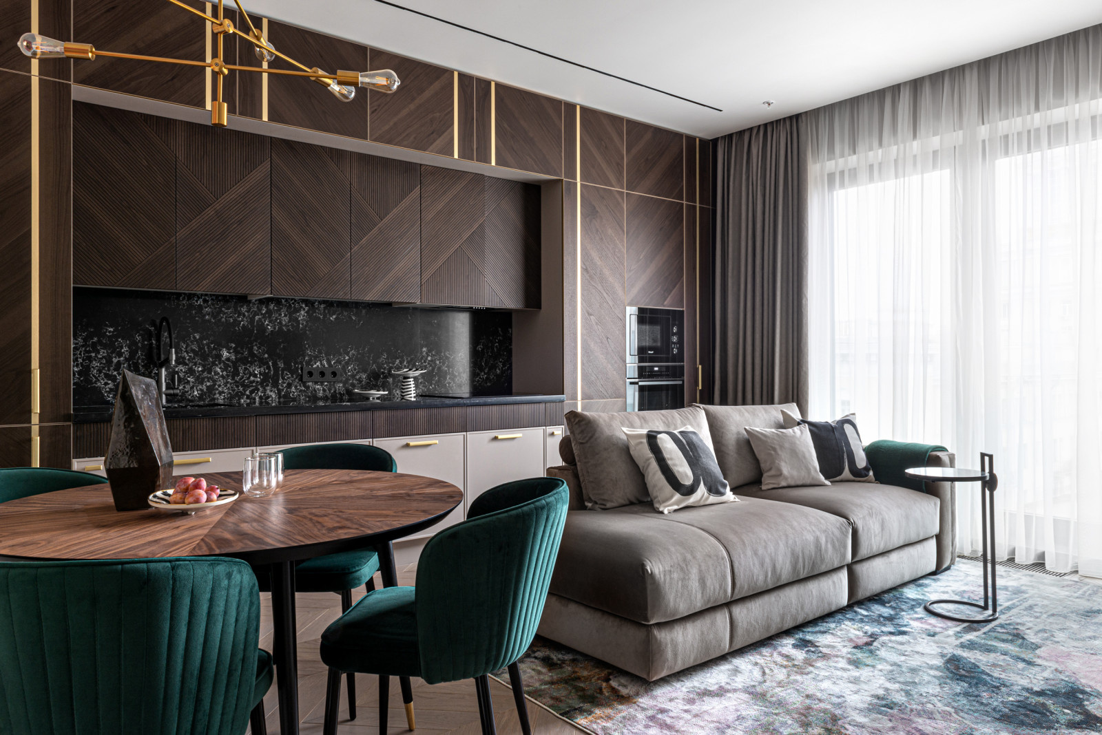 Реализованный дизайн-проект в ЖК Сады Пекина, Москва