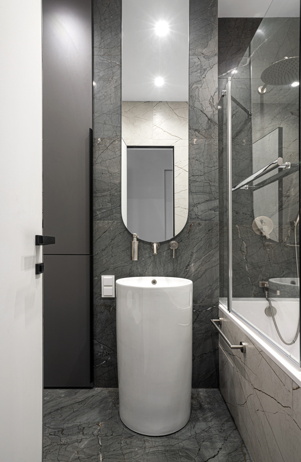 Обложка проекта: Угловая вартира площадью 50 кв. м.  ЖК «Level Стрешнево»