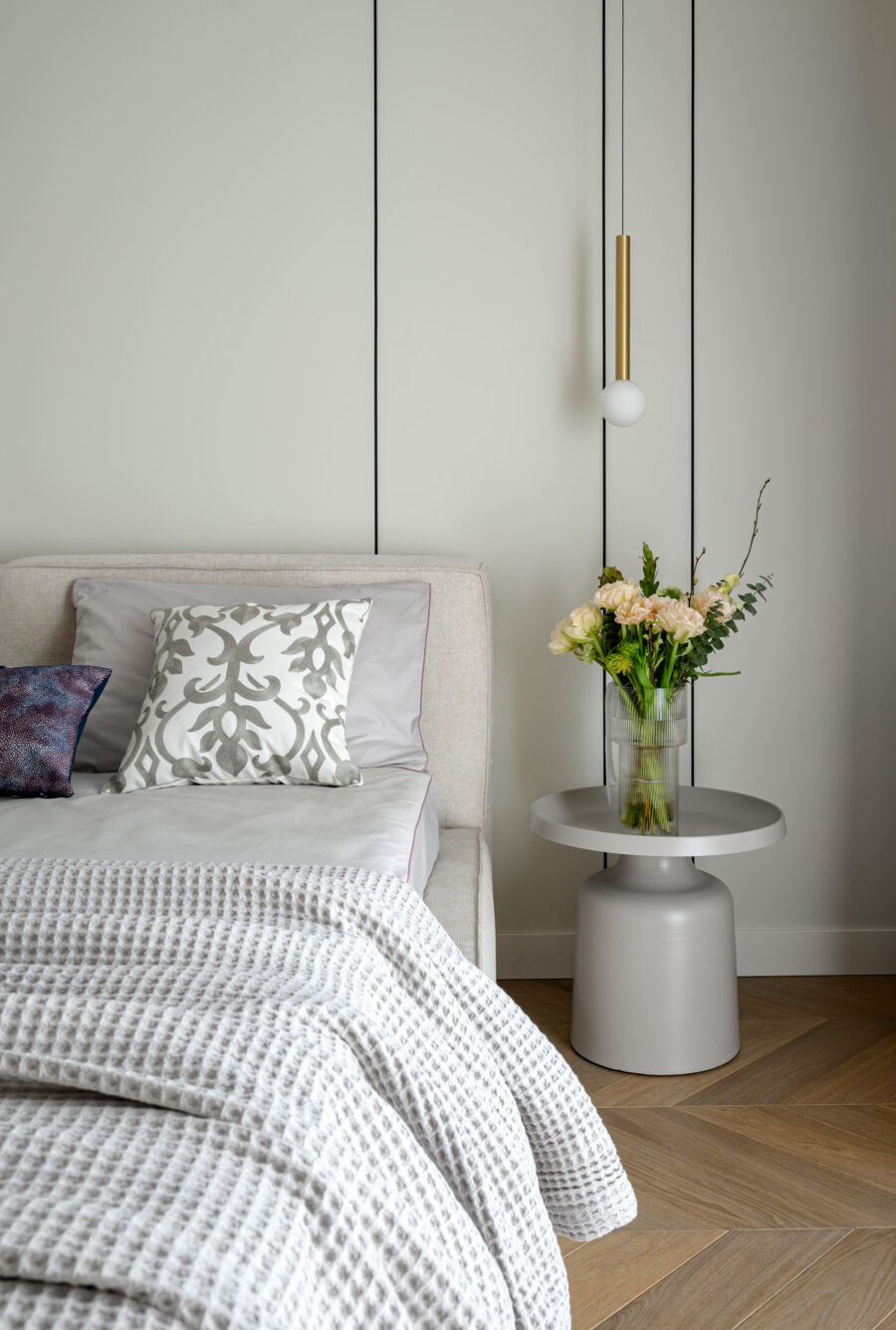 Фрагмент интерьера спальни