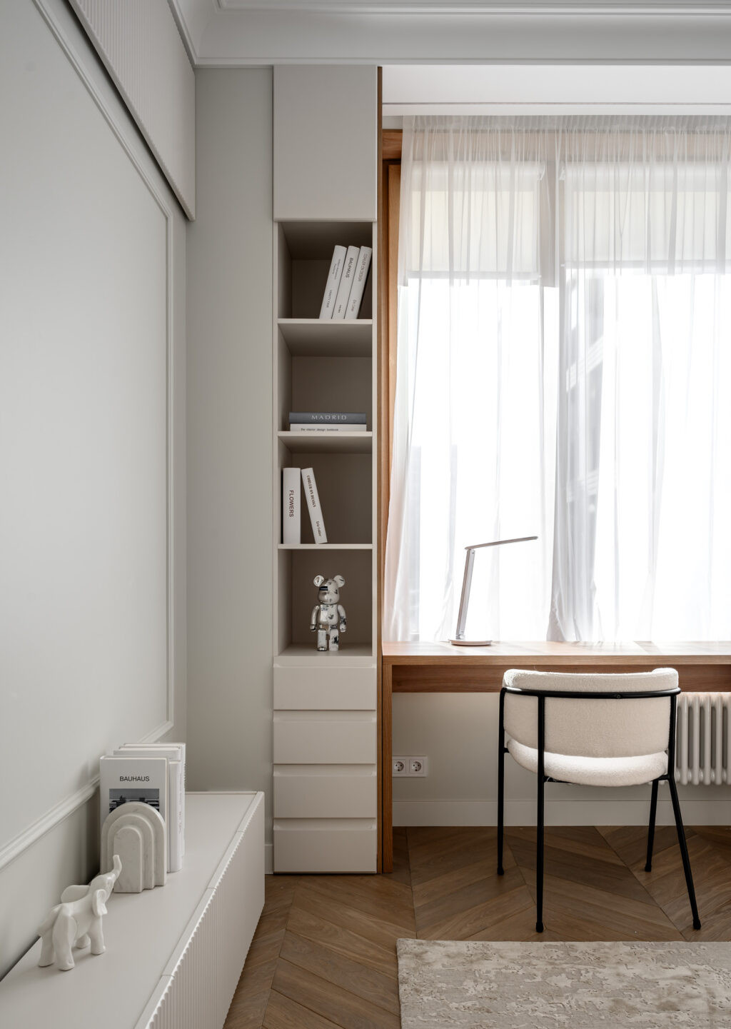 Фрагмент интерьера детской комнаты для двойняшек