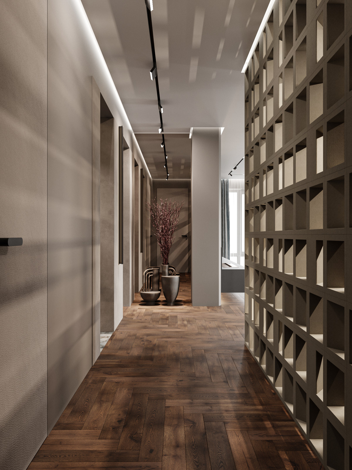 квартира с видом на лес