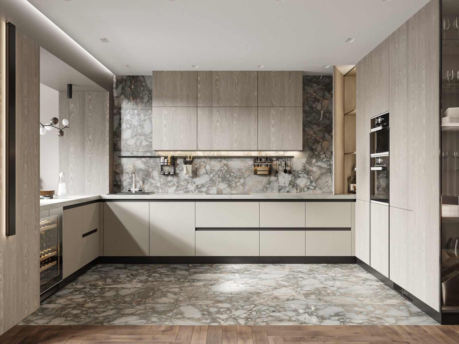 квартира с видом на лес