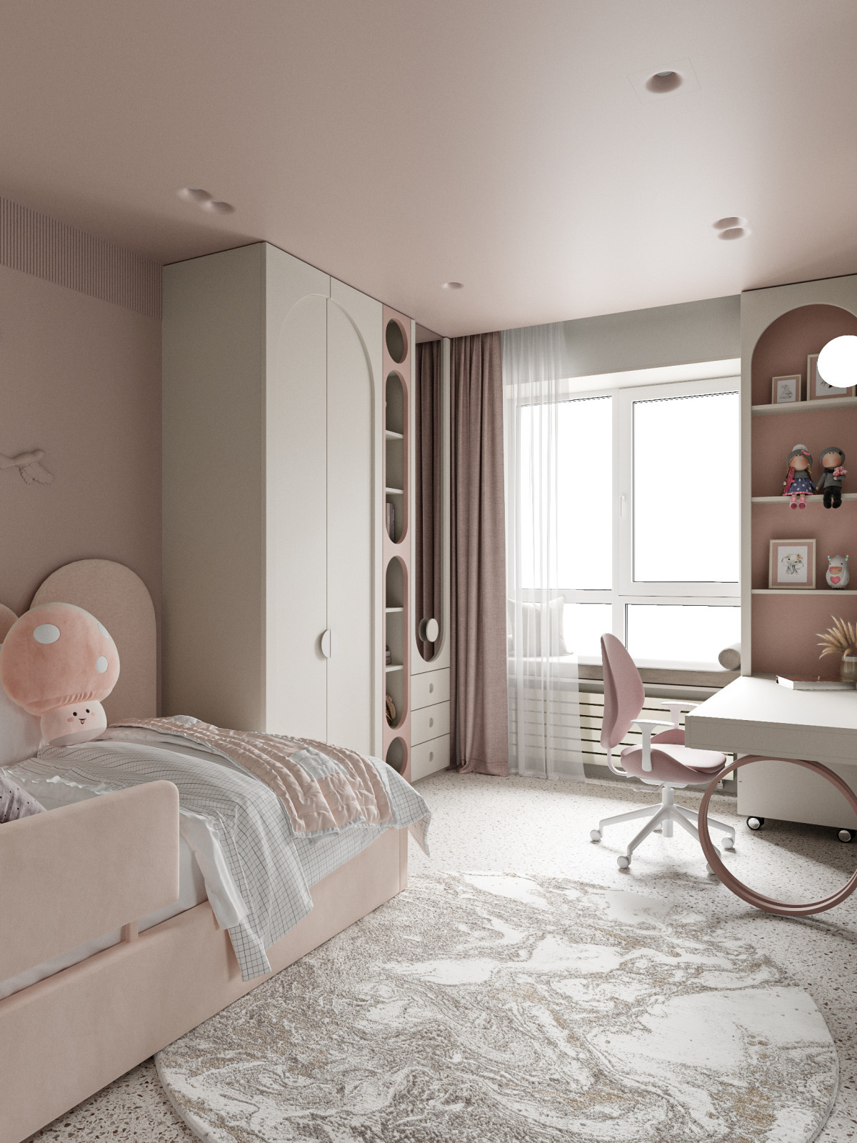 квартира с видом на лес