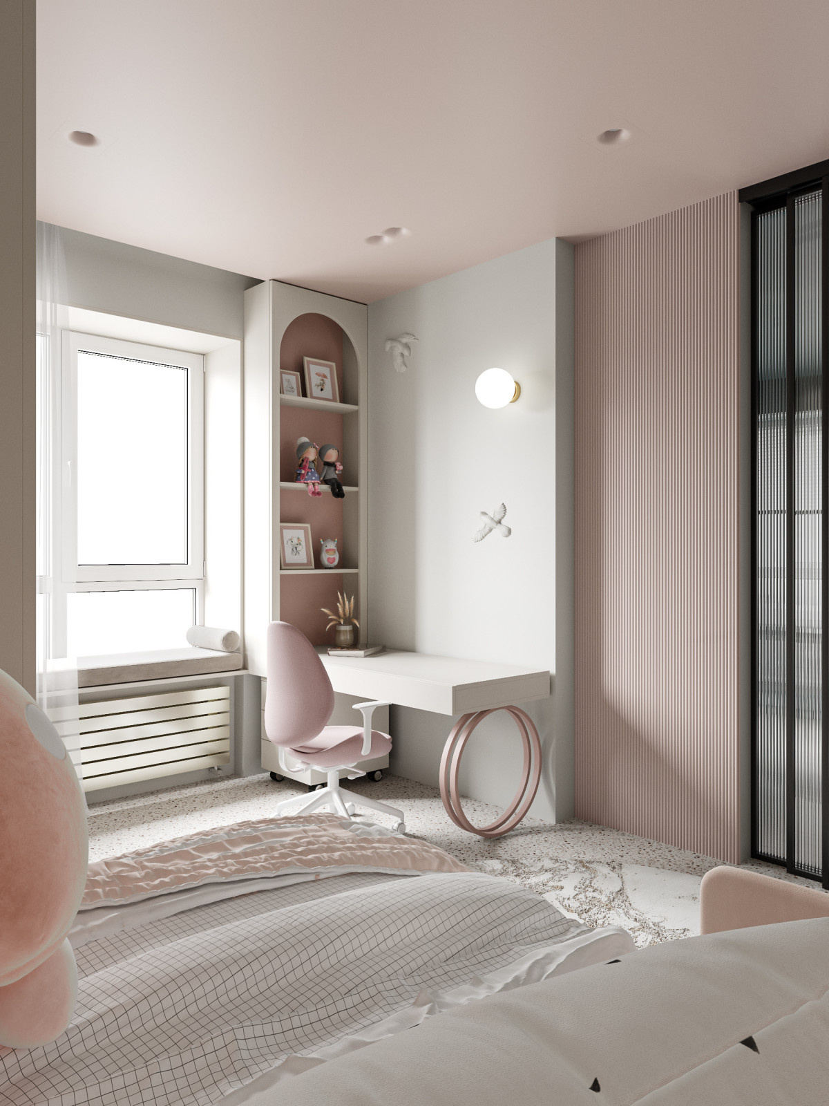 квартира с видом на лес