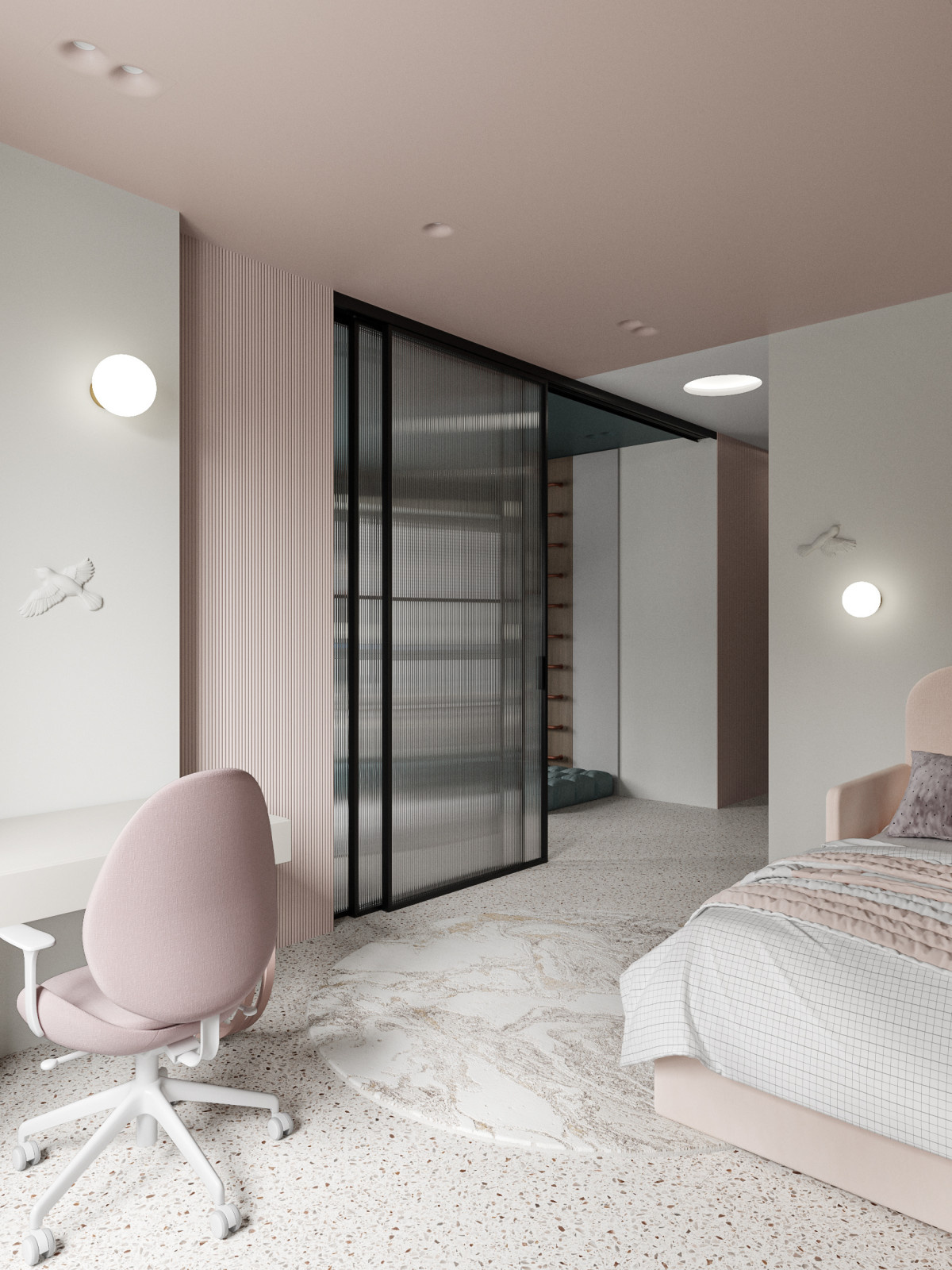 квартира с видом на лес