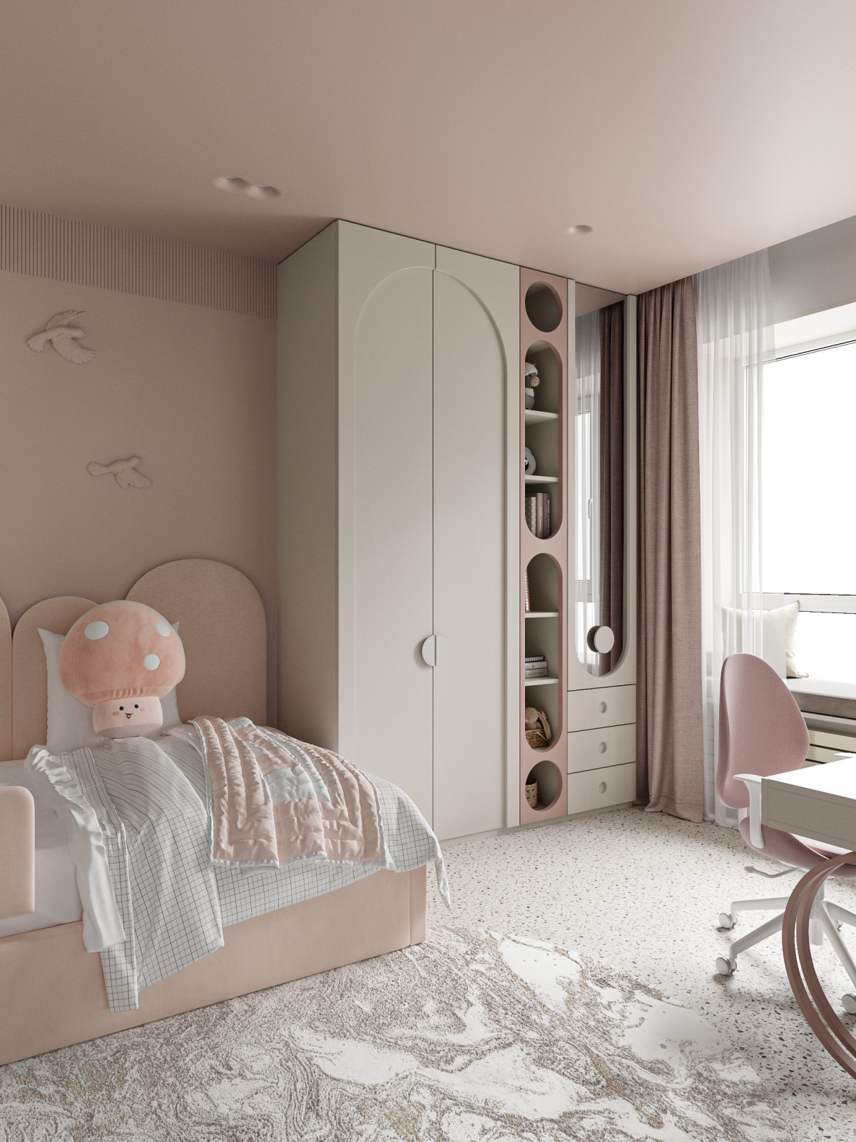 квартира с видом на лес