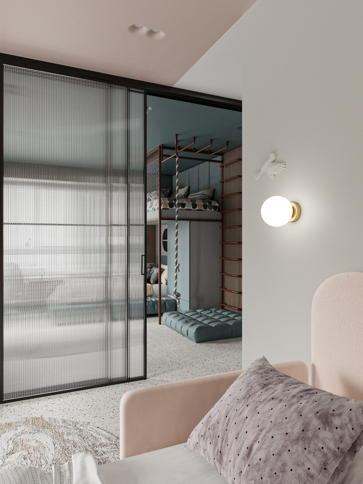 квартира с видом на лес