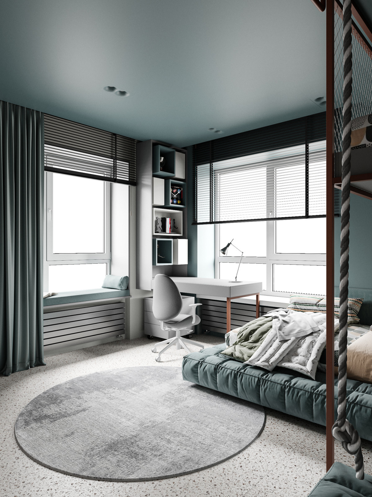 квартира с видом на лес