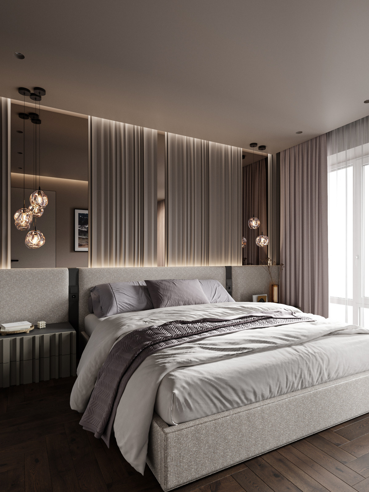 квартира с видом на лес