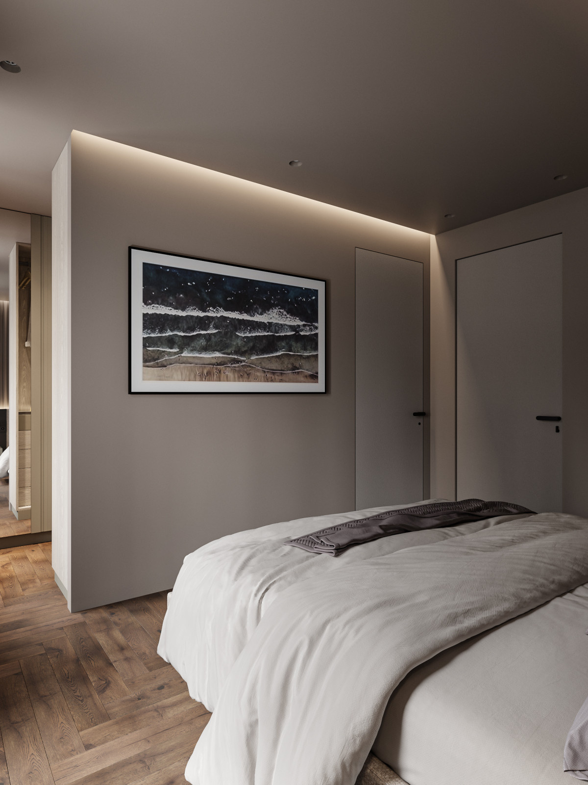 квартира с видом на лес