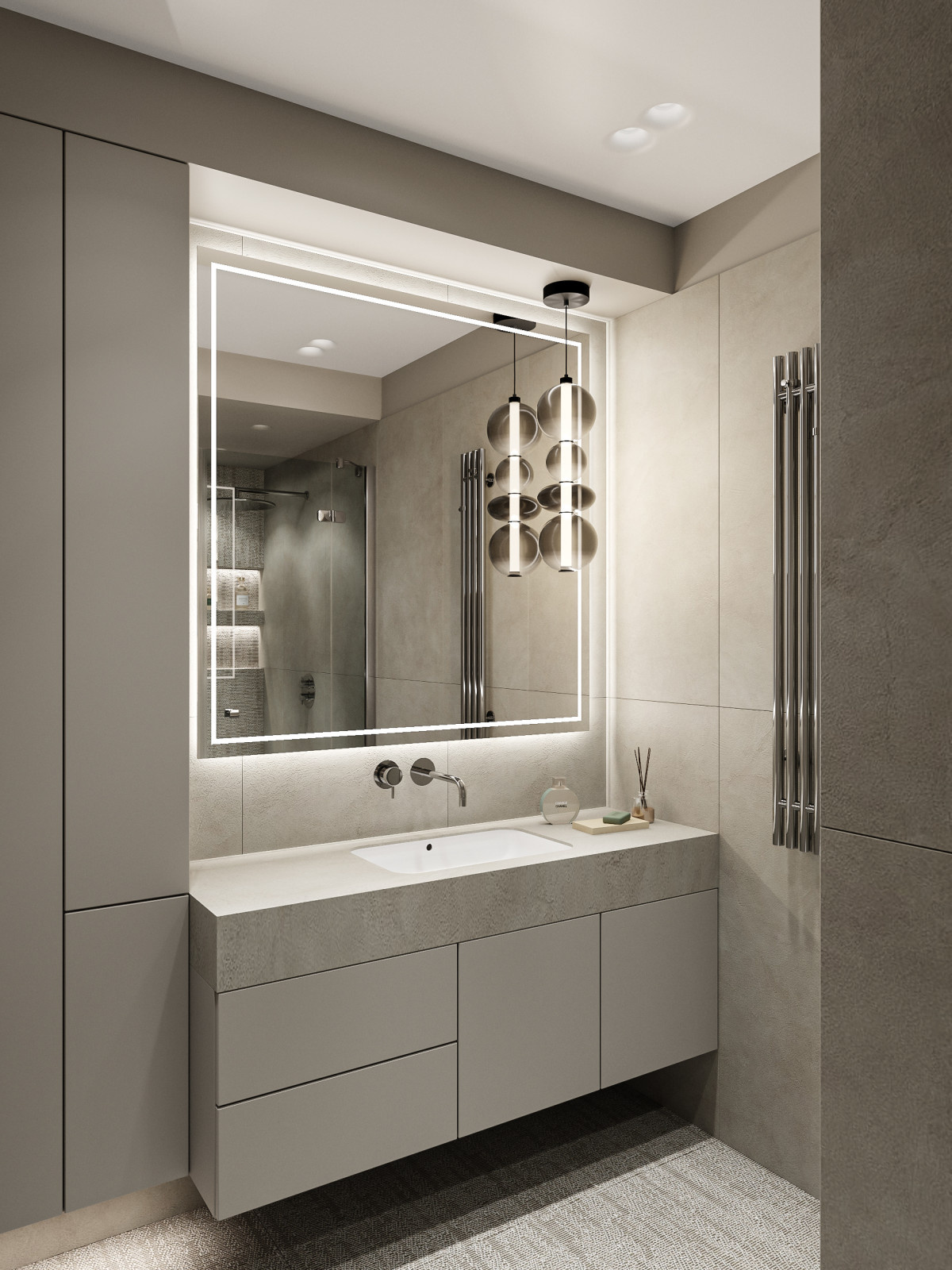 квартира с видом на лес