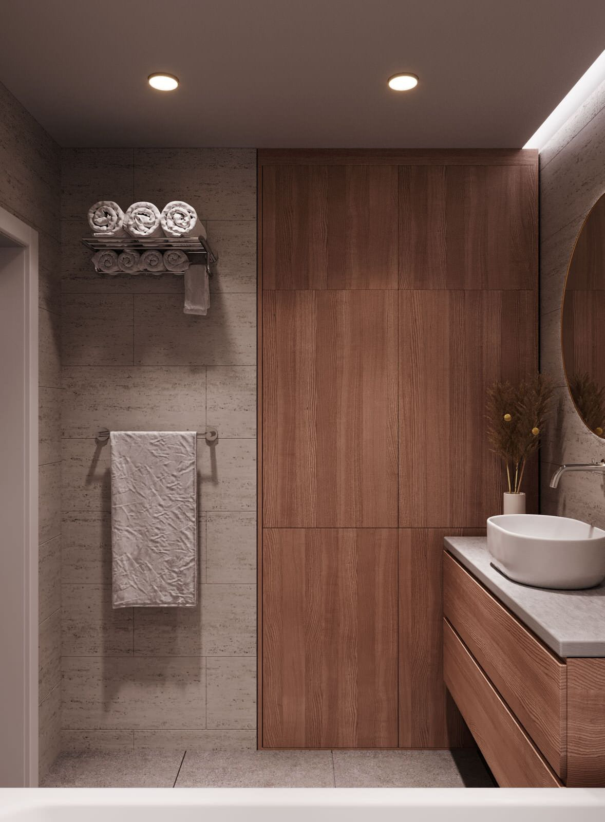 Дизайн студии для молодого человека ЖК БРУСИЛОВО Тверь