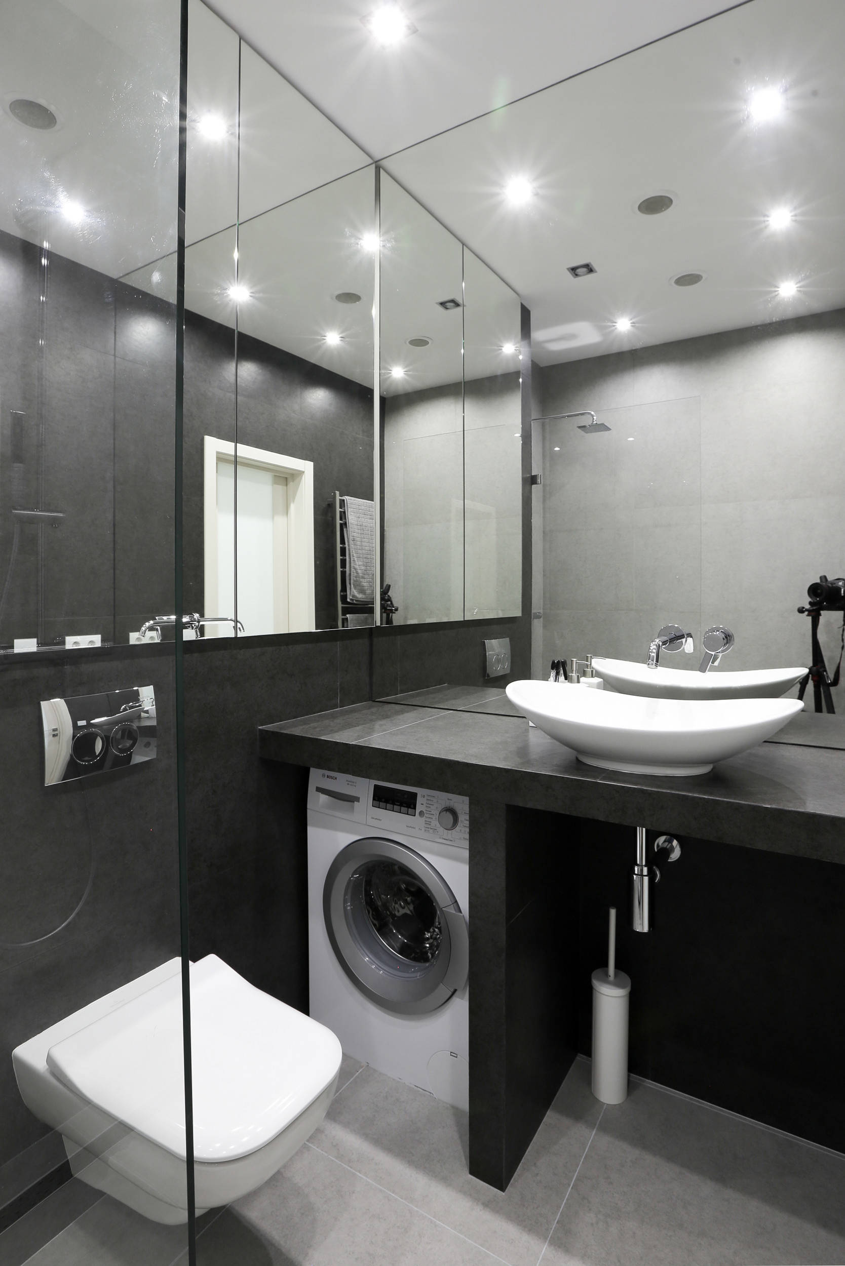 Фотоохота: 27 идей, куда поставить стиральную машину