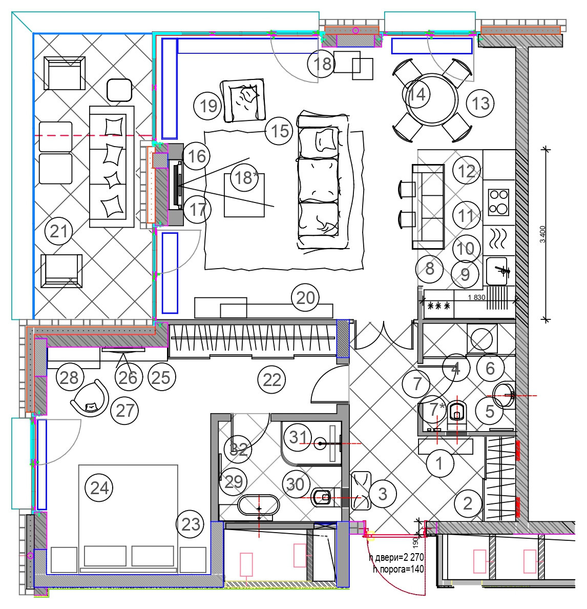 Кухни за 500–600 тысяч — сравним четыре проекта