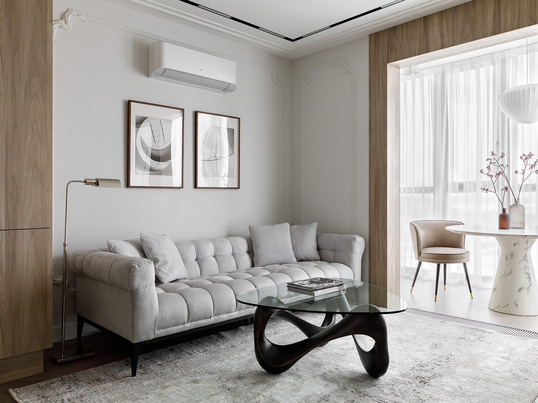 Houzz тур: 50 к.м. дизайнерская квартира — в подарок маме