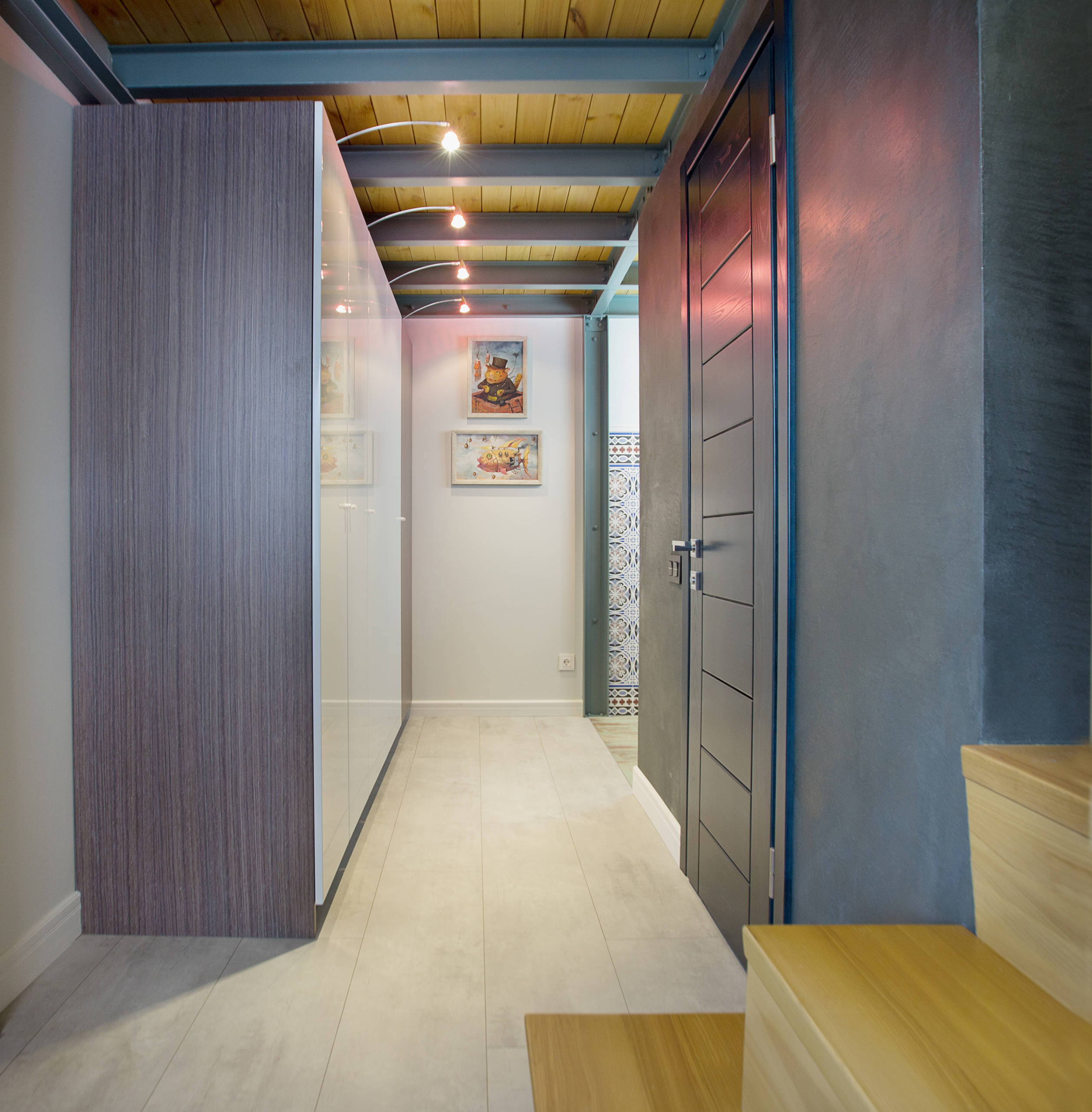 Houzz тур: Двухуровневая квартира в Зеленоградске