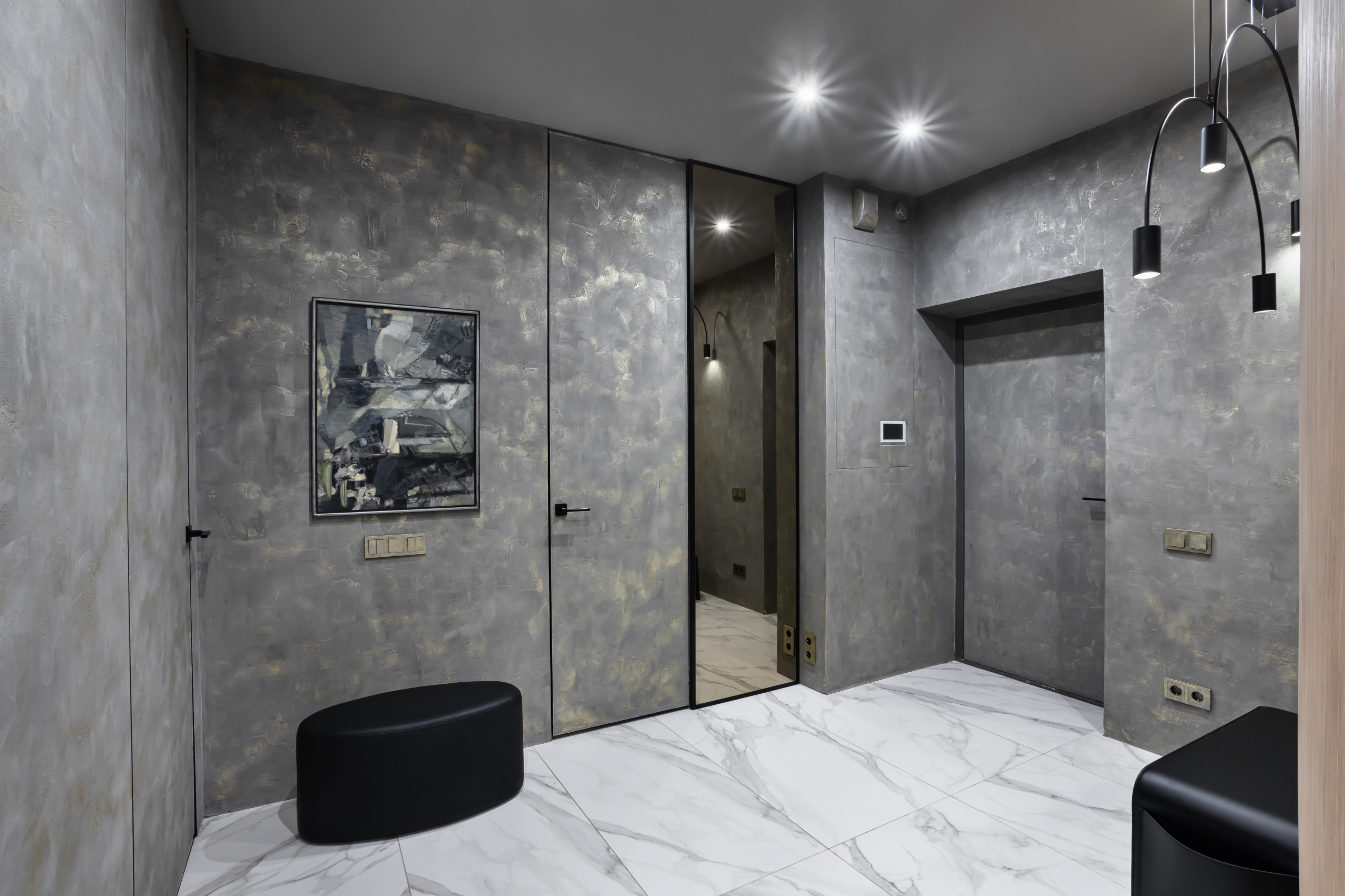 Houzz тур: Квартира с окнами в парк и индустриальной эстетикой