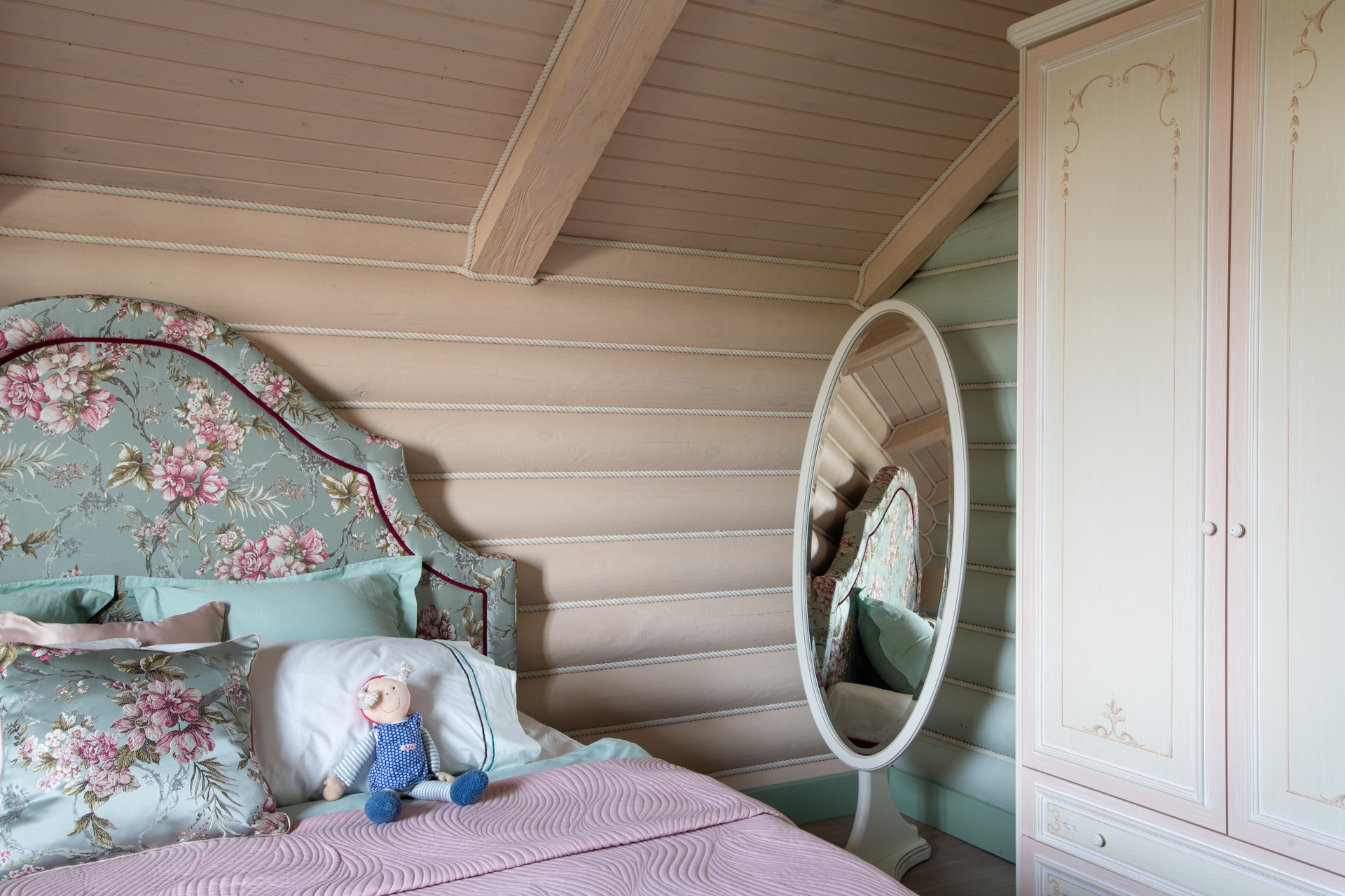 До и после: Обновление бревенчатого дома