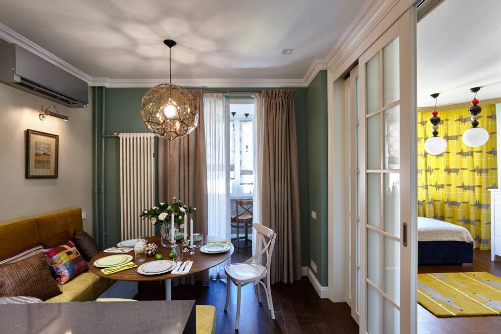 Houzz тур: Как сделать из «однушки» вместительную «двушку»