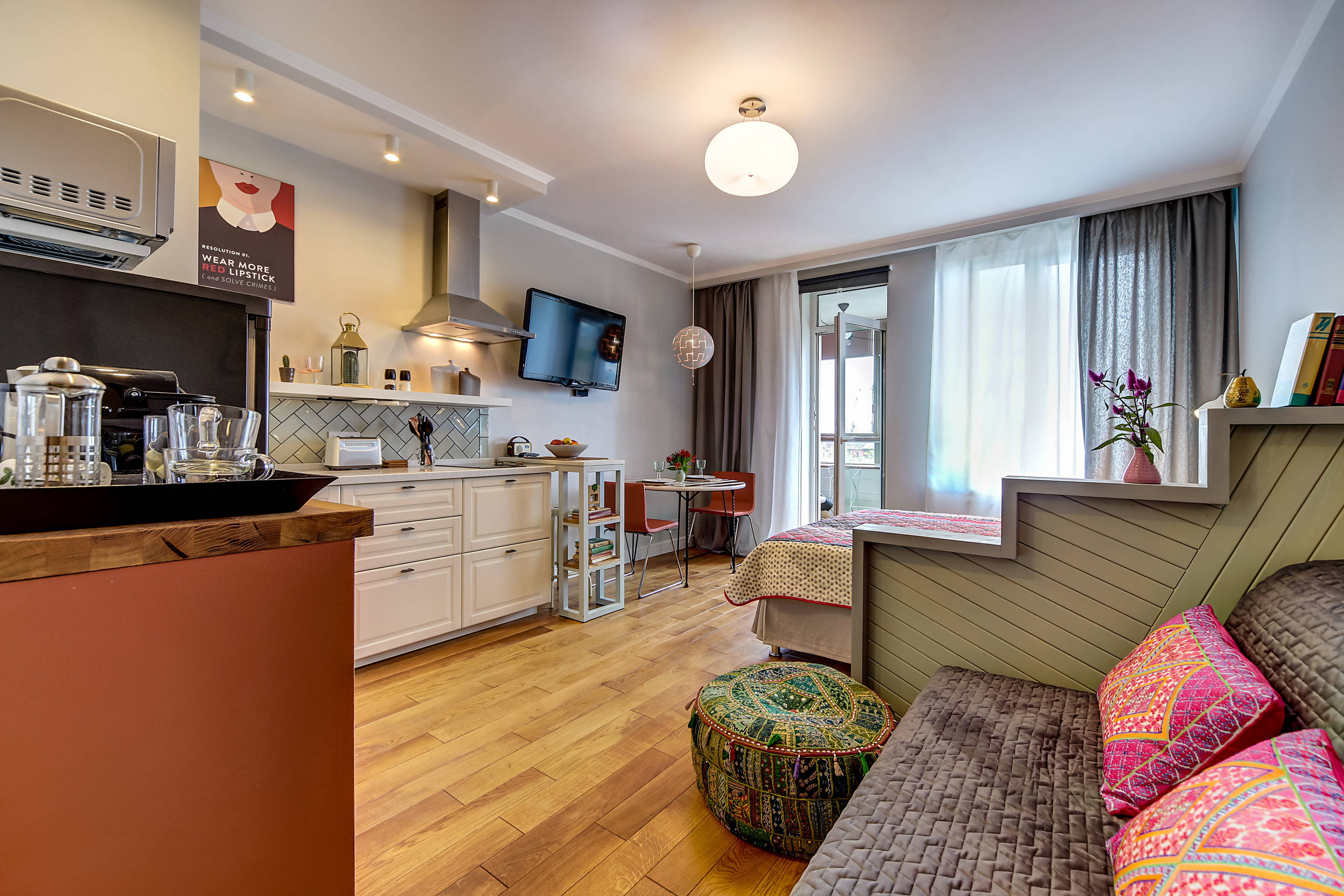 В закладки: Однокомнатная квартира 30 кв.м — 6 решений